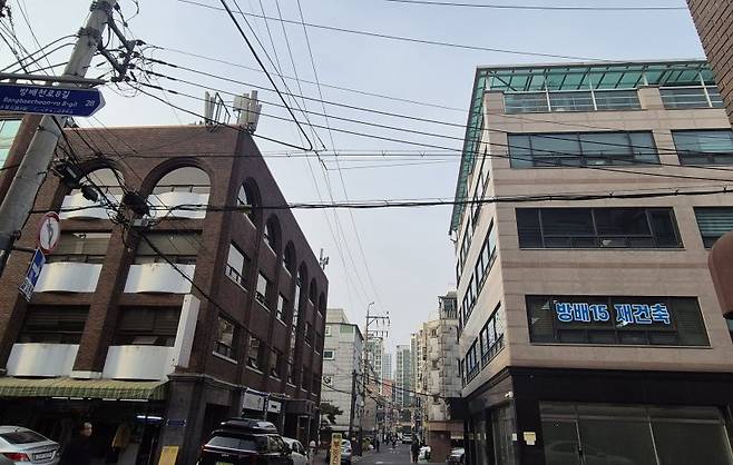 서울 서초구 방배15구역 일대 재건축 대상 주택단지 모습 사진=연지안 기자