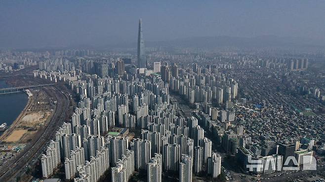 서울 송파구 아파트 단지. 뉴시스 자료사진.