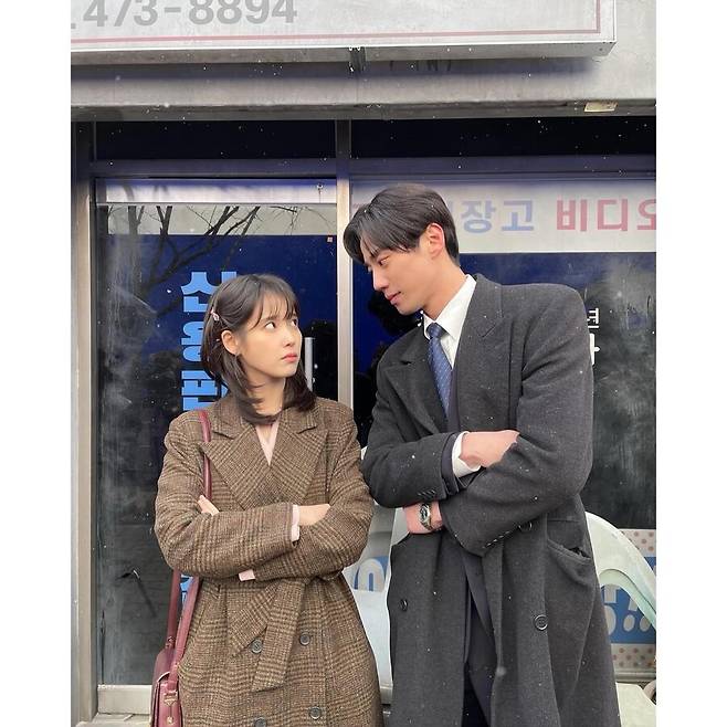 ▲ 아이유(왼쪽), 이준영. 출처ㅣ이준영 인스타그램