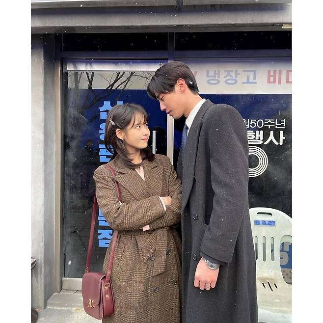 ▲ 아이유(왼쪽), 이준영. 출처ㅣ이준영 인스타그램