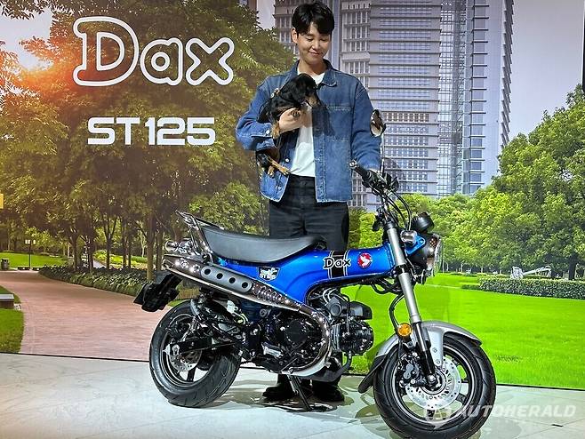 혼다코리아가 26일, 아이코닉 시리즈의 신모델 ST125를 국내 출시했다(오토헤럴드 김훈기 기자)