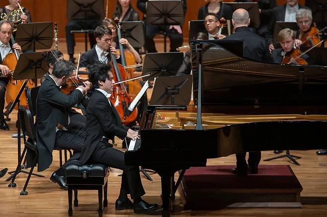 피아니스트 임윤찬. 빈체로 제공