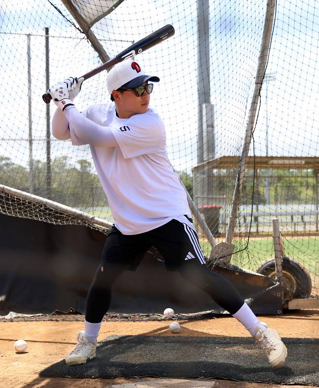 두산 베어스 내야수 오명진. /사진=두산 베어스 제공