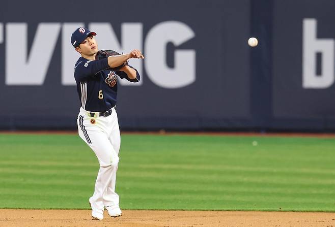 두산 베어스 내야수 오명진. /사진=두산 베어스 제공