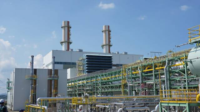 SK가스 울산GPS 전경