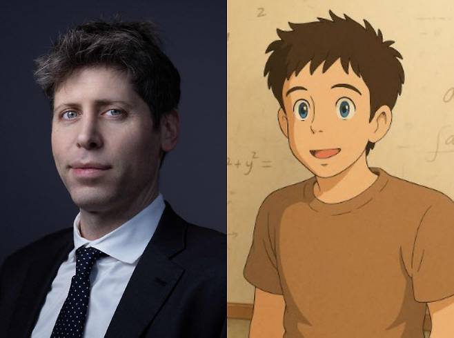 샘 올트먼 오픈AI 최고경영자(CEO)와 그의 엑스(X) 프로필 사진.(사진=AFP/엑스 캡쳐)