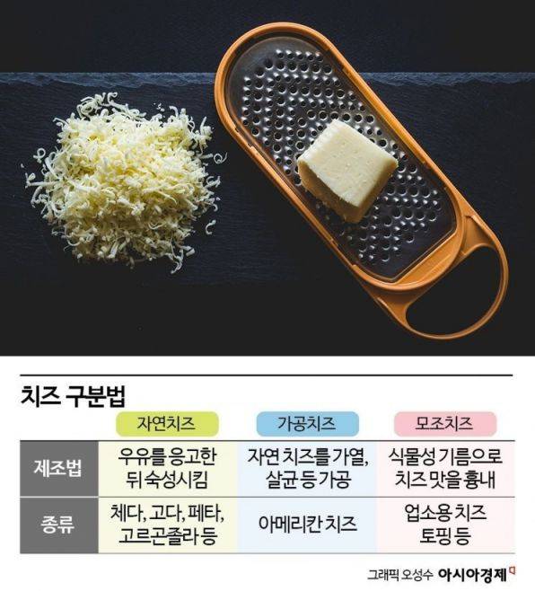 치즈의 종류. 픽사베이, 아시아경제DB