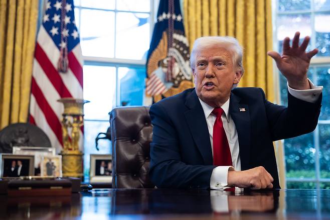 도널드 트럼프 미국 대통령. /UPI=연합뉴스