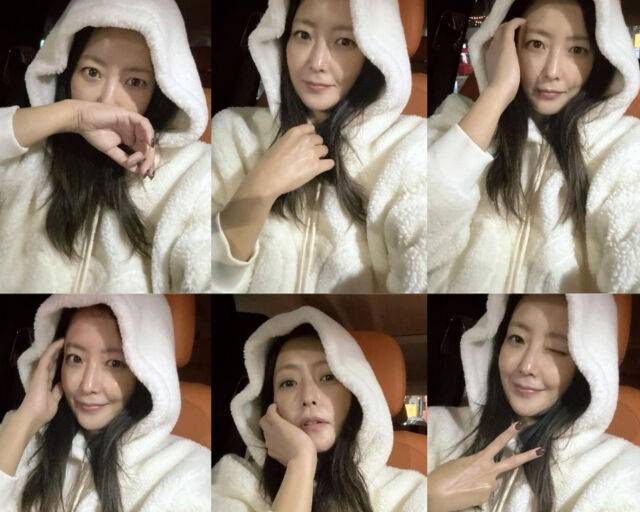 김희선은 2006년 락산그룹 차남과 결혼식을 올렸다. / 김희선 SNS 캡처