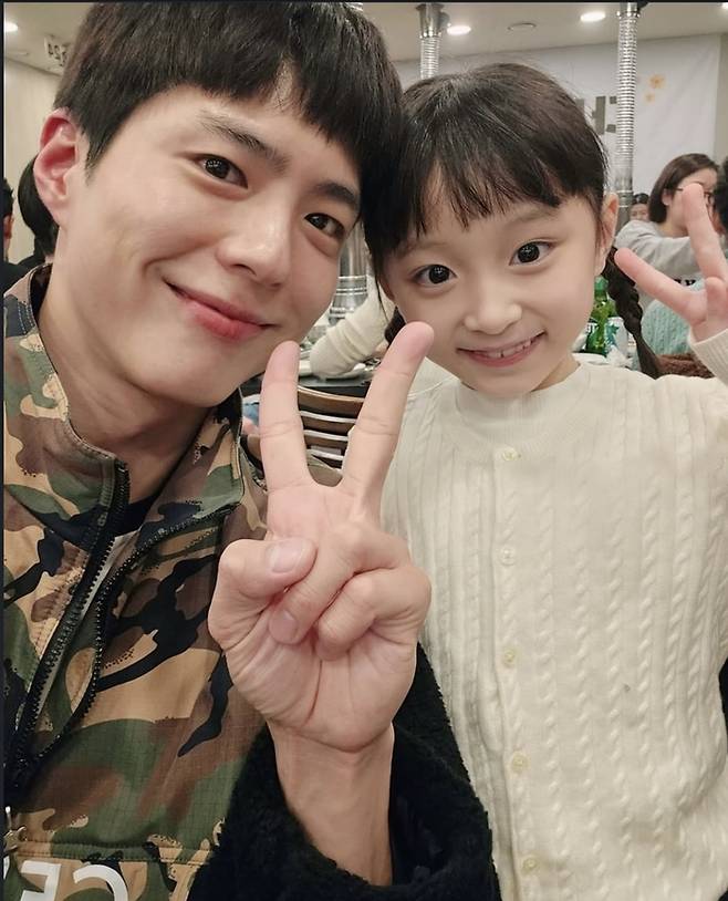 박보검-안태린. 안태린 인스타그램