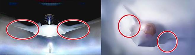 F-47의 공개된 이미지는 극히 제한적이지만 전문가들은 주요 특징으로 카나드(Canard=항공기의 주날개 앞쪽에 붙는 작은 날개)가 적용되어 있는 것이라고 지목했다. F-47의 전투행동반경은 F-22의 두 배에 달해 최소 1000해리(1852㎞)이상이다. 트럼프 대통령은 백악관에서 열린 F-47 전투기 발표회에서 현재 미국의 동맹국에는 "10% 덜 강력한 버전"의 전투기를 판매할 수 있다고 밝히며, "미국과 현재의 동맹국들이 어쩌면 언젠가는 더 이상 동맹 관계가 아닐 수도 있다"는 발언을 함으로써 국제적 우려를 불러일으켰다. 출처=미 공군 홈페이지 캡처 이미지 합성