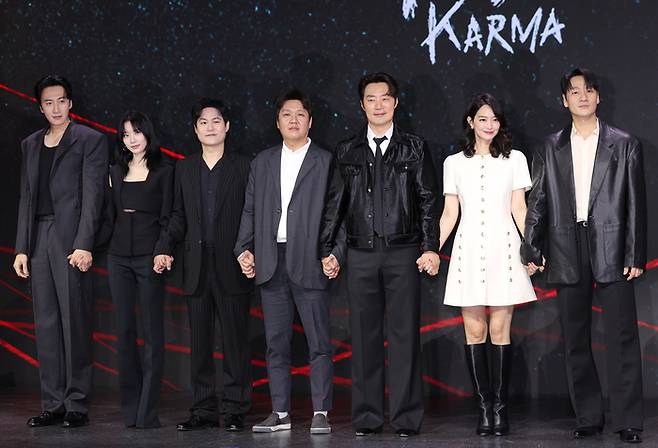 넷플릭스 ‘악연’ 제작발표회. 사진|연합뉴스