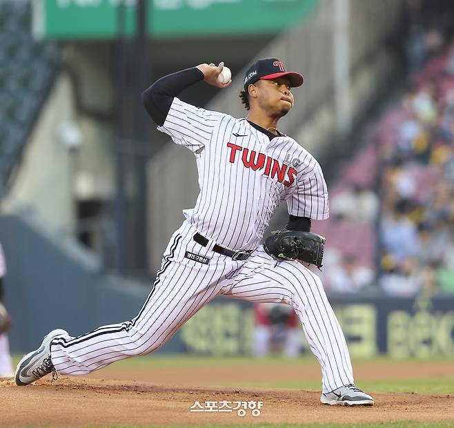 LG 엘리에이저 에르난데스. LG 트윈스 제공