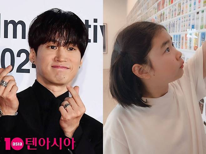 그룹 에픽하이 타블로, 딸 하루/사진=텐아시아 사진DB, 하루 SNS 캡처
