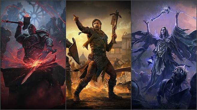 ▲ 기존 캐릭터의 추가 전직 캐릭터들. 키타바 / 택티션 / 리치