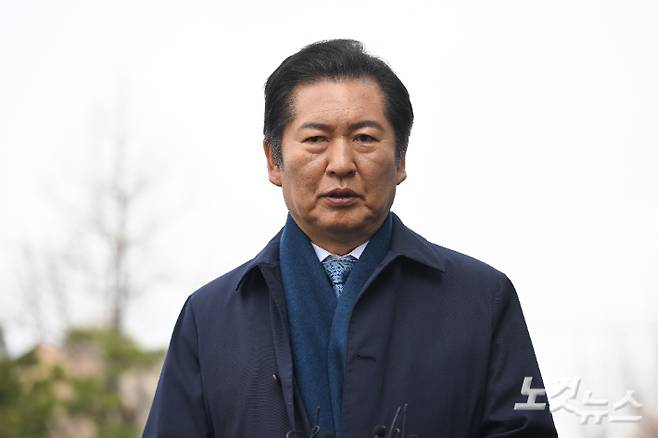 국회 탄핵소추위원장인 정청래 더불어민주당 의원. 류영주 기자
