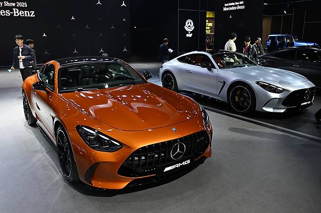 2세대 사양의 메르세데스-AMG GT. 사진 김학수 기자