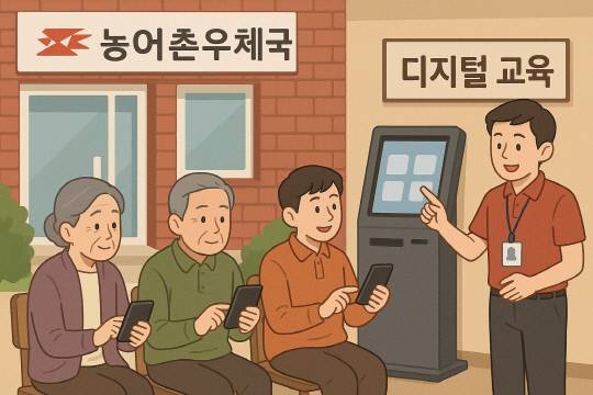 우체국 디지털 교육 포스터. 우정사업본부 제공