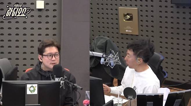 왼쪽부터 김대호, 박명수 (사진=KBS 쿨FM ‘박명수의 라디오쇼’ 캡처)