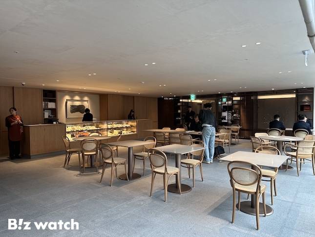 신세계백화점 본점의 '더 헤리티지'의 디저트 살롱. / 사진=정혜인 기자 hij@