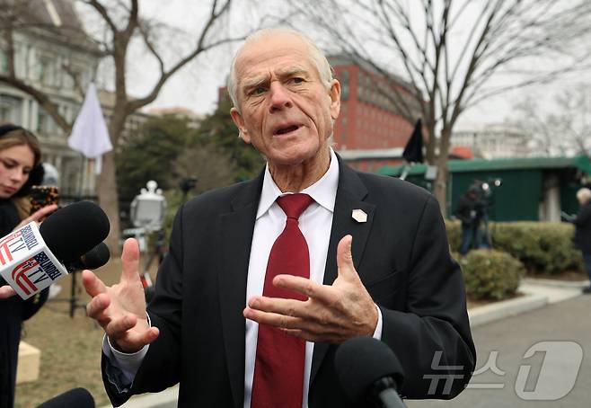 피터 나바로 트럼프 대통령 무역·제조업 수석고문 ⓒ 로이터=뉴스1 ⓒ News1 류정민 특파원