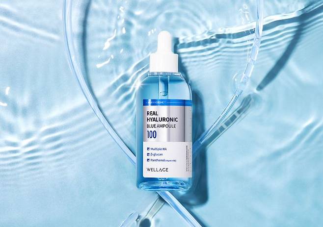 웰라쥬의 리얼 히알루로닉 블루100 앰플 ⓒ휴젤
