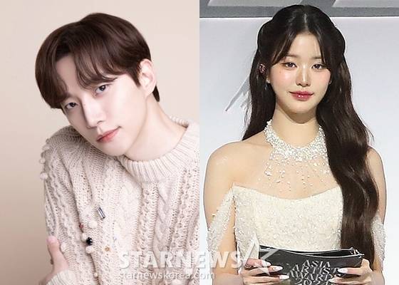 배우 이준호와 아이브 장원영 /사진=JYP엔터테인먼트, AAA 조직위원회