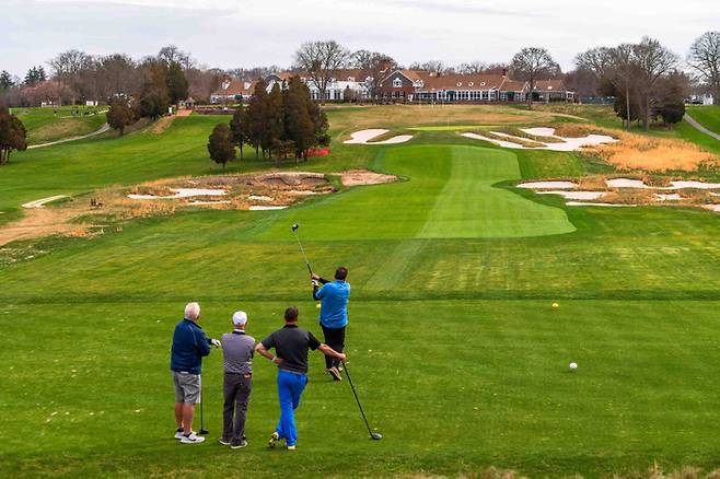 뉴욕주 롱아일랜드 파밍데일에 위치한 베스페이지 스테이트 파크 골프장 / 사진=미국관광청
