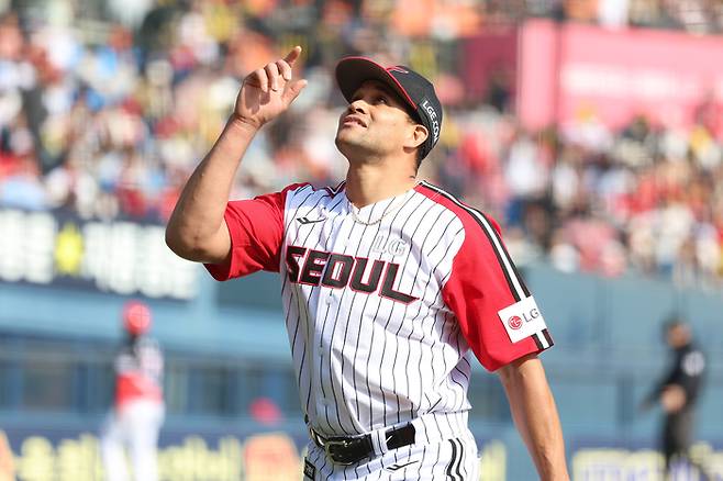 치리노스는 네 번의 선발 등판에서 모두 퀄리티스타트를 기록했다. 사진 | LG 트윈스