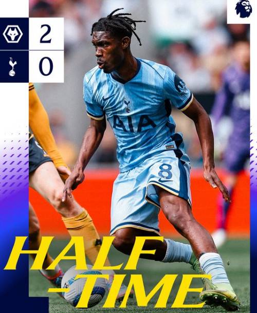 이브 비수마. /사진=토트넘 공식 SNS 갈무리