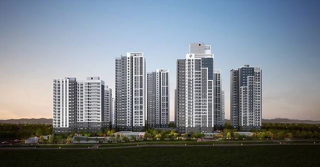 교산 푸르지오 더 퍼스트 석경 투시도. (사진=대우건설 제공) *재판매 및 DB 금지