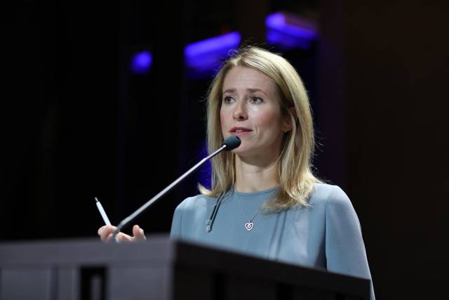 ▲카자 칼라스 에스토니아 총리. 커먼즈 이미지.