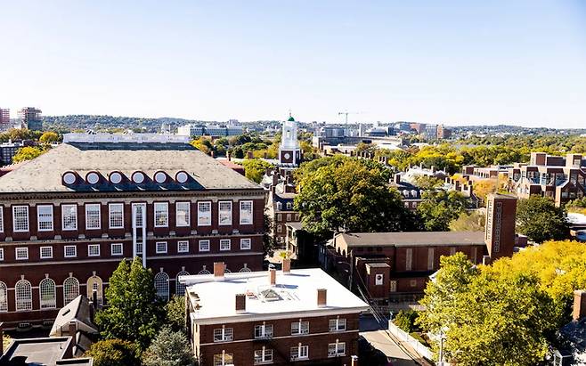 미국 최고 명문대학교 하버드 대학교. 사진=하버드 대학교