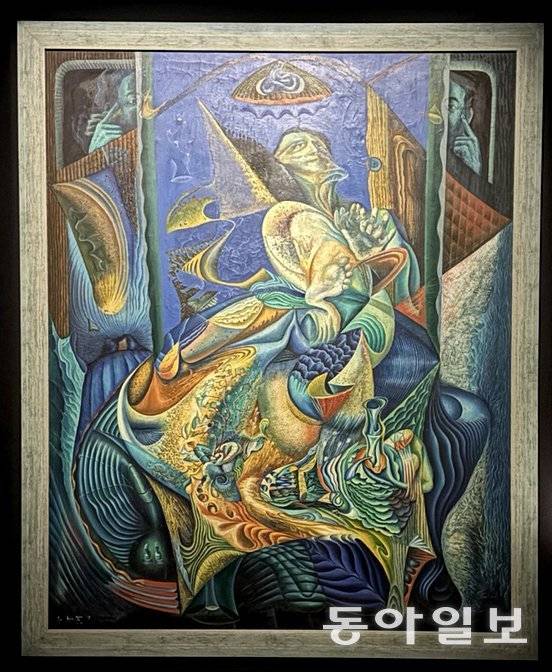 우창훈의 ‘휘어진 공간의 사건’. 김민 기자 kimmin@donga.com