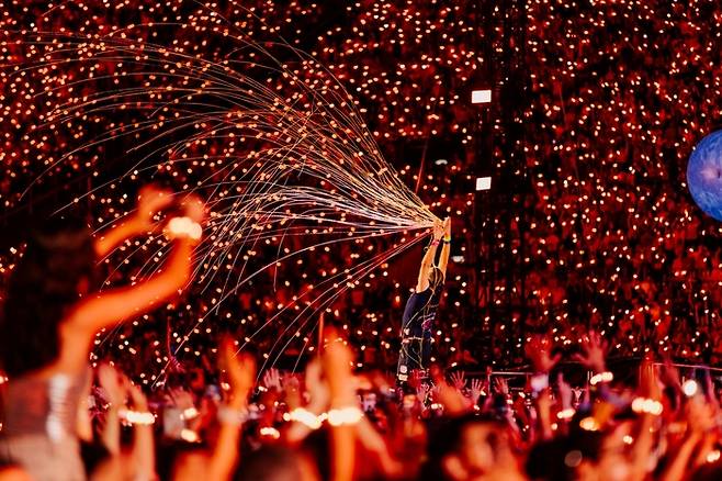 ‘콜드플레이’ 크리스 마틴. 사진ㅣ라이브네이션 코리아