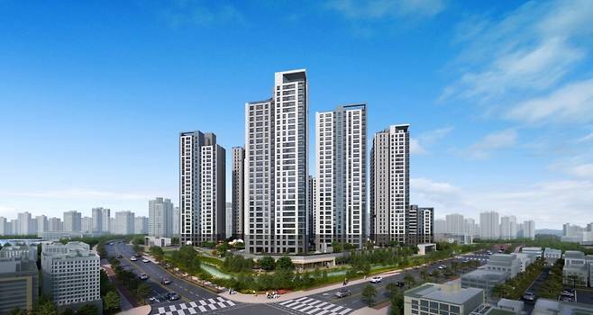 제일풍경채 검단 3차 조감도. 한경DB