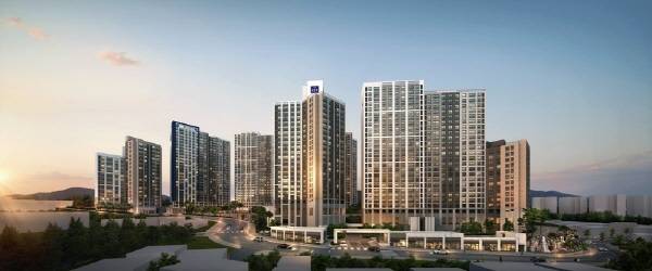 동문건설, '파주 문산역 3차 동문 디 이스트 센트럴' 투시도