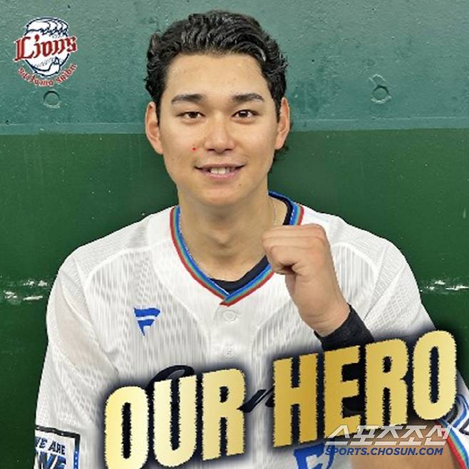 1번 니시카와는 1-1 동점이던 7회말 우익선상에 떨어지는 적시 2루타를 때려 2대1 승리에 디딤돌을 놓았다. 사진캡처=세이부 라이온즈 SNS