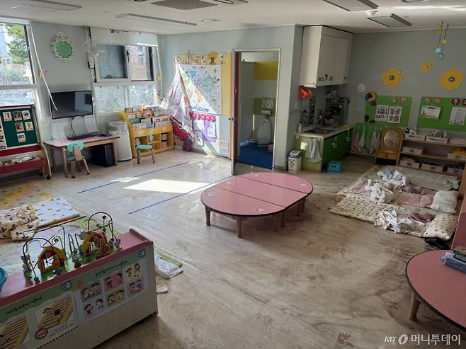 광주의 한 어린이집. 확실히 일반 가정에 비해 아이들 생활과 놀이에 최적화된 내부 모습이다. /사진=뉴스1