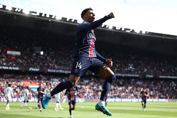 ▲ 이강인의 포지션 경쟁자인 데지레 두에는 르 아브르에 골맛을 봤다. ⓒ연합뉴스/REUTERS