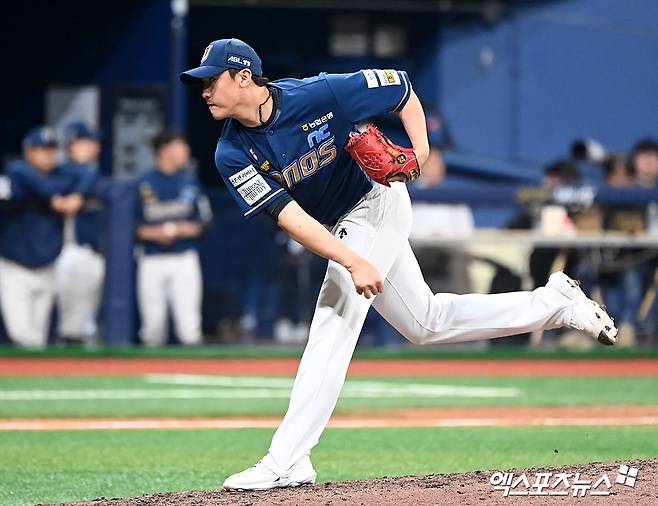 NC 투수 이용찬은 20일 대전한화생명볼파크에서 열린 '2025 신한 SOL Bank KBO 리그' 한화와 정규시즌 3차전 맞대결에서 선발 등판한다. 시리즈 싹쓸이 패배 위기에 놓인 팀을 구해야 한다. 엑스포츠뉴스 DB