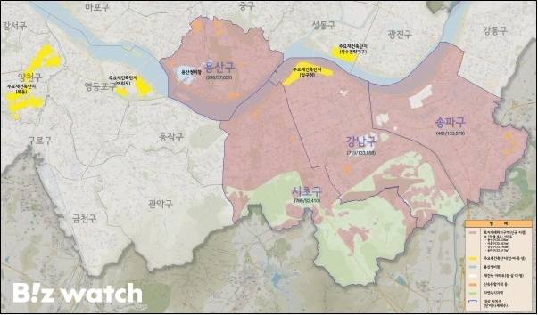 서울시 토허구역 확대 재지정/자료=국토교통부