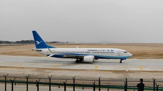 중국 샤먼항공 보잉 맥스 737 항공기 자료사진. (사진/뉴시스)