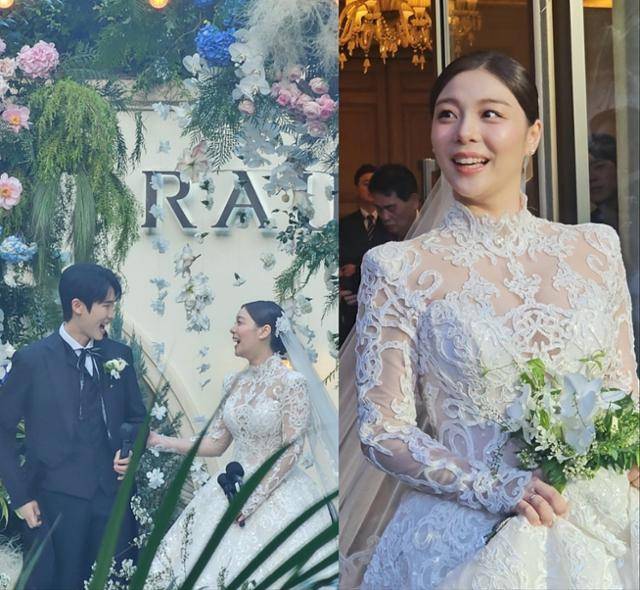 에일리와 최시훈의 결혼식이 20일 오후 진행됐다. 유수경 기자