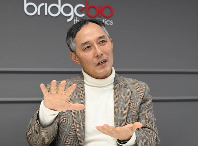 이정규 브릿지바이오 대표. 성남=오승현 기자