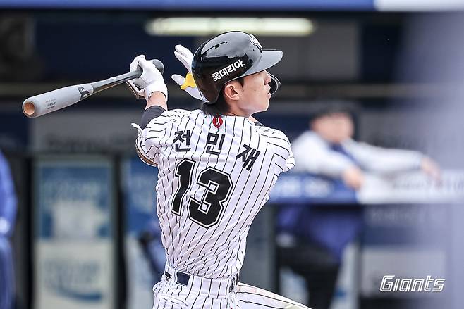 롯데 전민재. 롯데 자이언츠 제공