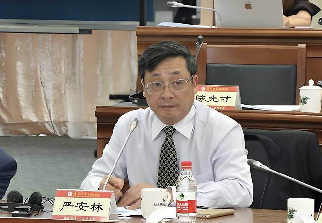 옌안린 중국 상하이대만문제연구회장./사진=바이두 캡쳐