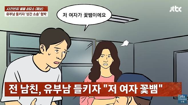 결혼까지 생각했던 남자친구가 알고 보니 세 아이를 가진 유부남이었다는 한 여성의 사연이 소개됐다. /사진=JTBC '사건반장' 캡처