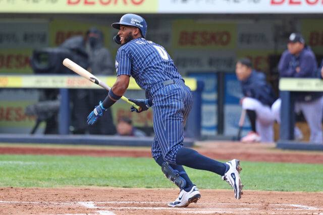 삼성 라이온즈 르윈 디아즈./삼성 라이온즈