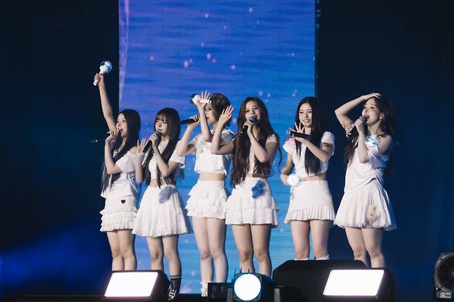 NMIXX 두 번째 팬 콘서트 타이베이 공연/사진제공=JYP엔터테인먼트